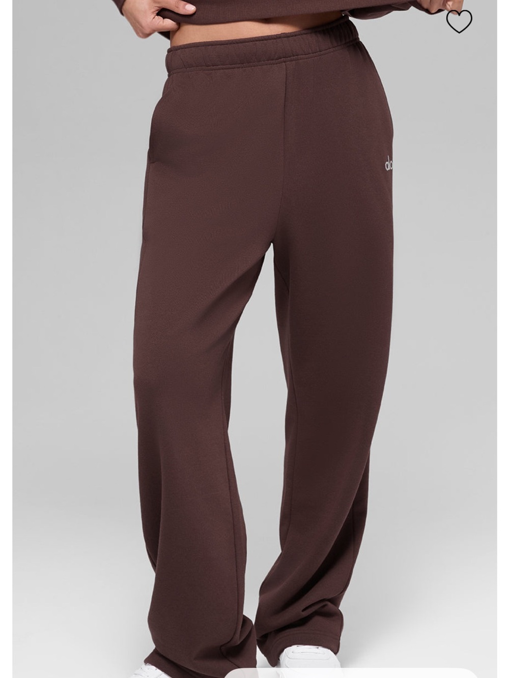 Accolade Straight leg Sweatpants in Brownstone size M